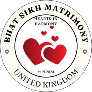 Bhat Sikh Matrimony Logo Round